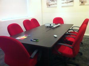 person meeting room